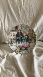 Kerst wandbord Royal Worcester 1991 Christmas Plate, Antiek en Kunst, Ophalen of Verzenden