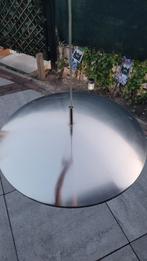 Rvs hanglamp philips.Diameter 48 cm.Alleen op te halen., Huis en Inrichting, Lampen | Hanglampen, Ophalen, Zo goed als nieuw, Minder dan 50 cm