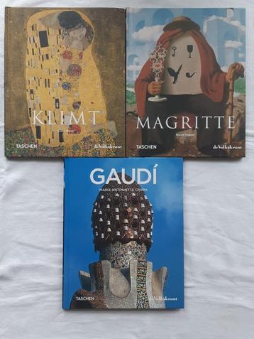 Gustav Klimt 1862, René Magritte 1898,  Antoni Gaudi 1852 beschikbaar voor biedingen