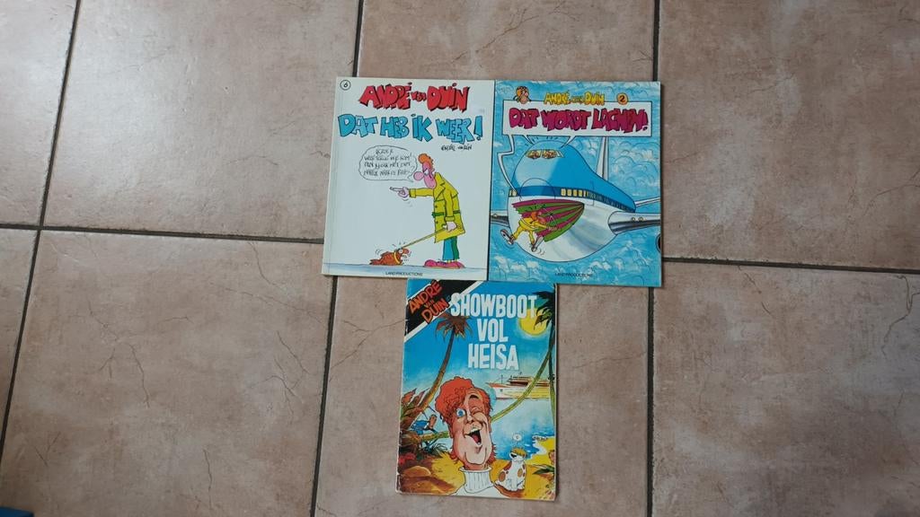 Andre van duin, Boeken, Stripboeken, Meerdere stripboeken, Ophalen of Verzenden, Gelezen