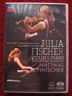 DVD, Julia Fischer, Violin & Piano, Saint-Saëns, Grieg, Verzenden, Zo goed als nieuw, Muziek en Concerten
