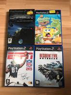 PlayStation 2 spellen zoals Resident Evil en Spongebob., Spelcomputers en Games, Games | Sony PlayStation 2, Gebruikt, Overige genres