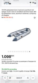 Te koop nieuwe 6-persoons boot, Watersport en Boten, Kano's, Ophalen, Nieuw, Overige typen