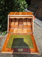 Mooi vintage antieke klepsecretaire, bureau, secretaire buro, Antiek en Kunst, Antiek | Meubels | Kasten, Ophalen