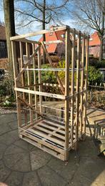 Houten pallet gratis op te halen, Ophalen of Verzenden, Zo goed als nieuw, Rolsteiger of Kamersteiger, Minder dan 2 meter