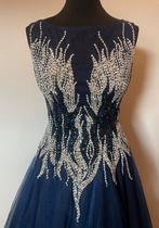 Prachtige jurk, Blauw, Nieuw, Ophalen of Verzenden, Maat 36 (S)