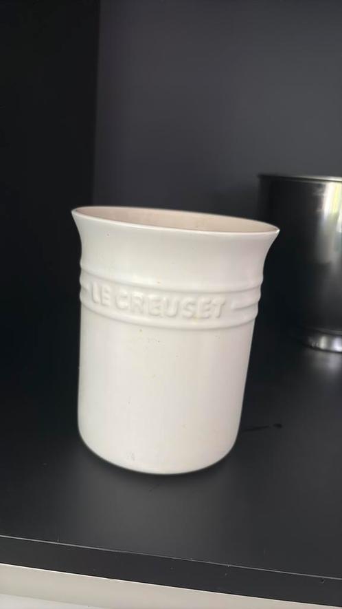 Le Creuset Spatelpot - Cotton - 1.1L, Huis en Inrichting, Keuken | Keukenbenodigdheden, Zo goed als nieuw, Ophalen of Verzenden