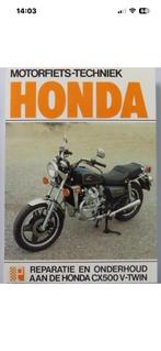 Werkplaatshandboek Honda CX 500 V-twin, Ophalen of Verzenden, Honda