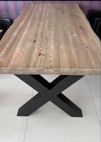 Boomstam tafel haco, Ophalen, Gebruikt, 200 cm of meer, 50 tot 100 cm