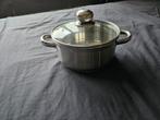 Te koop Kookpan, Ophalen of Verzenden, Zo goed als nieuw, Rvs, Kookpan of Snelkookpan