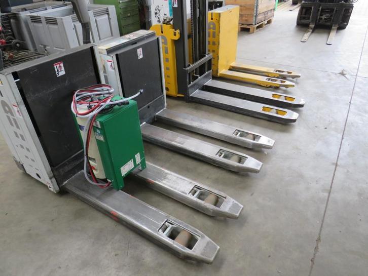atlet hoogheffer stapelaar palletwagen elektrisch div. model, Doe-het-zelf en Verbouw, Palletwagens en Pompwagens, Gebruikt, Ophalen