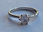 925 zilver ring zirkonia maat 18 NIEUW 2.4 gram, Nieuw, Ophalen of Verzenden, 17 tot 18, Dame