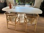 Wishbone chair Y stoelen Loods 5, Huis en Inrichting, Stoelen, Ophalen, Gebruikt, Twee
