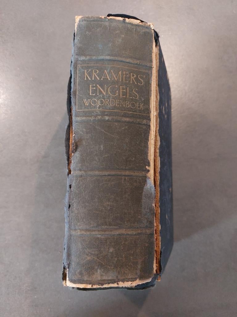 Kramers' Engels Woordenboek - Vintage, Boeken, Woordenboeken, Gelezen, Dr F. P. H. Prick van Wely, Nederlands, Ophalen of Verzenden