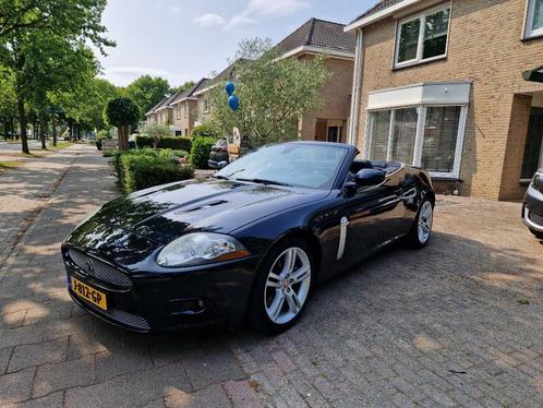 Jaguar XKR 4.2 Supercharged Convertible 2008 Zwart Youngtime, Auto's, Jaguar, Particulier, XK, ABS, Airbags, Airconditioning, Alarm