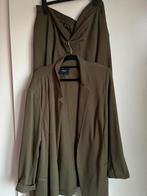 Zizzi groen 2 delig dames pak broek mt L 50/52  jasje 56, Zizzi, Ophalen of Verzenden, Zo goed als nieuw, Jasje of Colbert