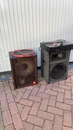 2 prima werkende luidspreakers met versterker, Gebruikt, Overige typen, Minder dan 60 watt, Ophalen