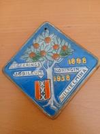 Cloisonne tegel koningin Wilhelmina regeringsjubileum, Ophalen