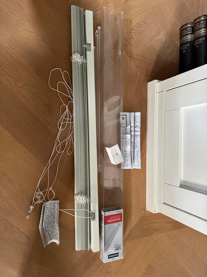 Nieuwe Gamma jaloezie 80x130cm, Huis en Inrichting, Stoffering | Gordijnen en Lamellen, Nieuw, 100 tot 150 cm, 50 tot 100 cm, Wit