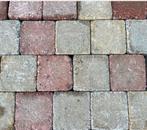 Tuintegel cobblestones mixed coulours 15x15x7cm, Ophalen, Gebruikt, 10 m² of meer
