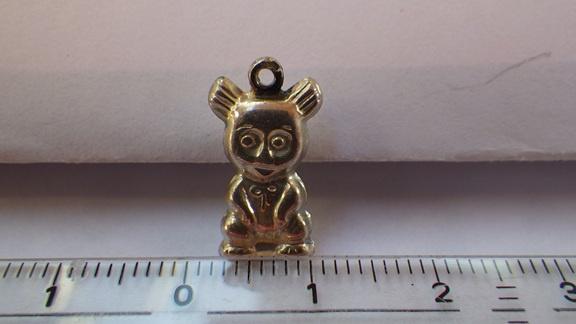 Poppenhuis: Zilveren Beertje, Ophalen of Verzenden, Zo goed als nieuw, Poppenhuis