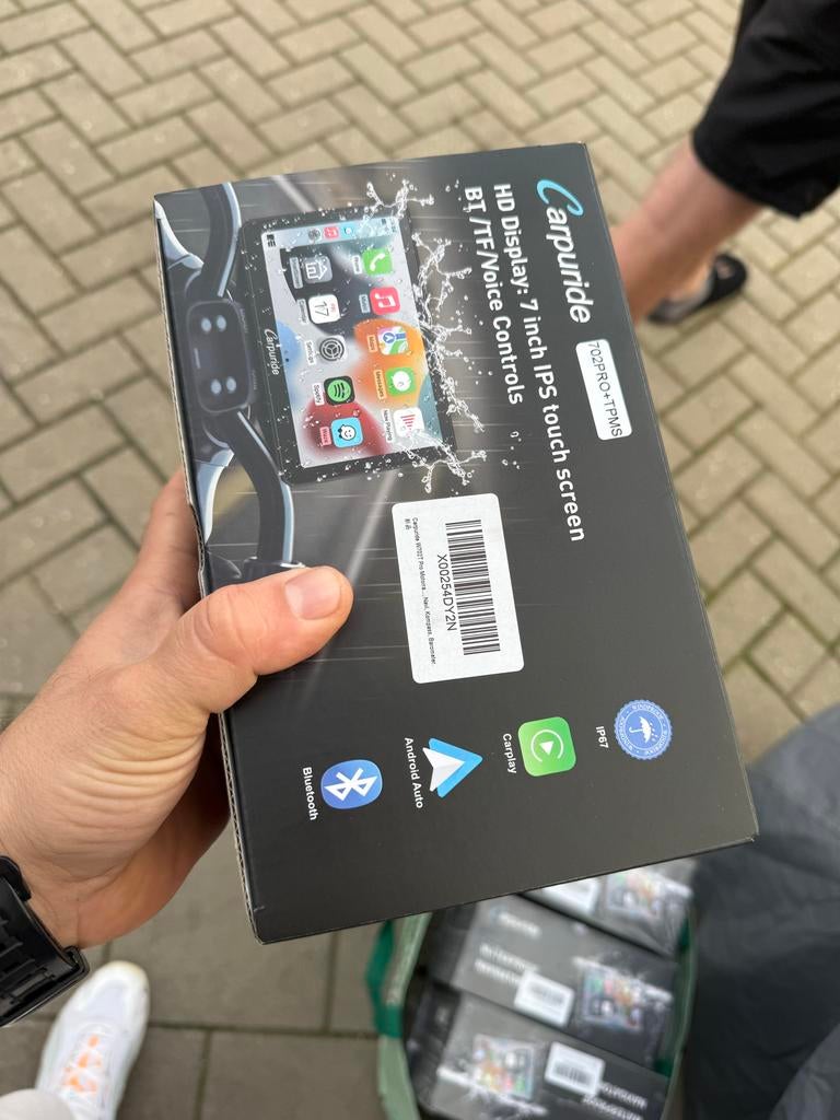 Carpuride 702PRO+TPMS Autoradio, Auto diversen, Autonavigatie, Ophalen of Verzenden, Nieuw