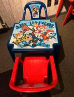 Paw Patrol tafeltje + 2 stoeltjes (Spider-Man), Kinderen en Baby's, Kinderkamer | Tafels en Stoelen, Ophalen, Gebruikt, Tafel(s) en Stoel(en)