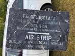 militair waarschuwingsbord Bergen schietterrein luneburger, Ophalen, Landmacht