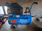 Welco Professional 25/210, Doe-het-zelf en Verbouw, Compressors, Minder dan 25 liter, Gebruikt, 6 tot 10 bar, Mobiel