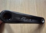SRAM Force AXS D1 Crank links carbon, Fietsen en Brommers, Fietsonderdelen, Crankstel of Pedalen, Sram Force, Gebruikt, Racefiets