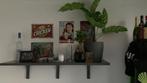 Hangplank Bergshult IKEA + 3 dragers €15, Huis en Inrichting, Woonaccessoires | Wandplanken en Boekenplanken, Ophalen, Gebruikt