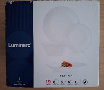 Luminarc Feston servies 20 delig (19+1) - NIEUW beschikbaar voor biedingen