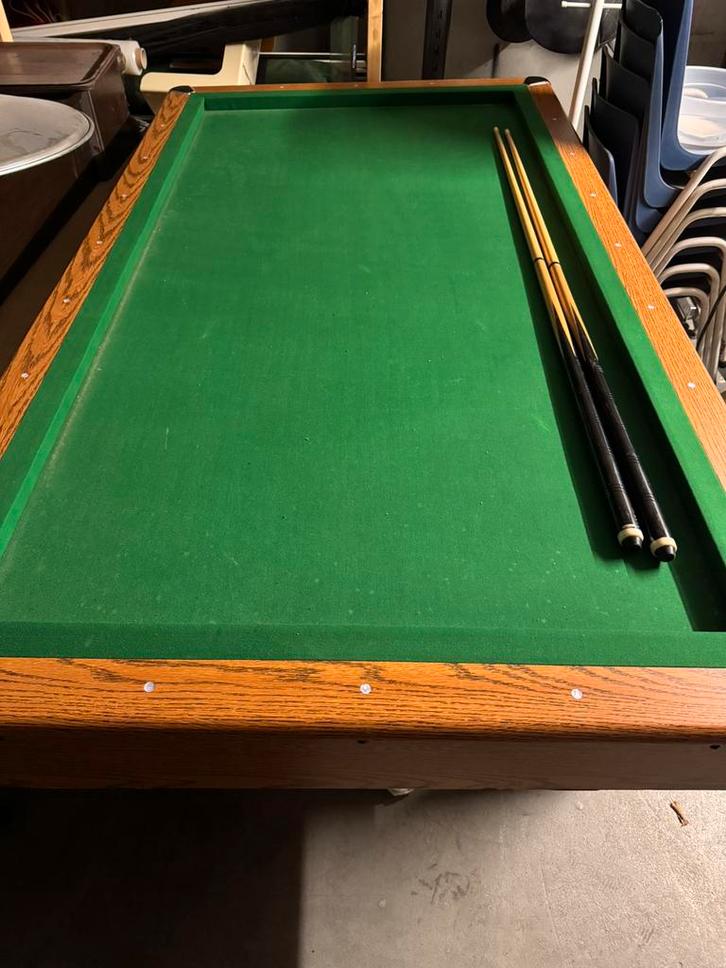 Biljarttafel te koop – in goede staat!, Sport en Fitness, Biljarten en Poolen, Zo goed als nieuw, Biljarttafel, Ophalen