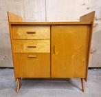 50's vintage commode berkenhout kast dressoir jaren 50, Minder dan 90 cm, Kolibrivintagehal@gmail.com, Gebruikt, Kast