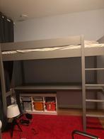 Ikea Smastad Hoogslaper met Bureau, Huis en Inrichting, Ophalen, Eenpersoons, Zo goed als nieuw, 200 cm
