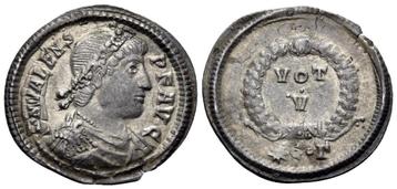 Romeinse munt, Valens, 364-378. Heavy Siliqua beschikbaar voor biedingen