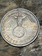 2 reichsmark 1939 Duitsland mooie patina, Verzenden, Duitsland