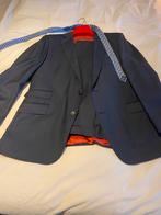 Donkerblauw kostuum van Suitsupply maar 26 100% wool, Ophalen of Verzenden, Zo goed als nieuw, Blauw