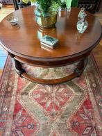 Ronde salontafel in prima staat!, Huis en Inrichting, Tafels | Salontafels, Gebruikt, 50 tot 100 cm, Rond, Minder dan 50 cm