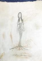 Addams Family Morticia Sketch Door Charles Addams 1/1, Verzenden, Gebruikt, Film, Overige typen