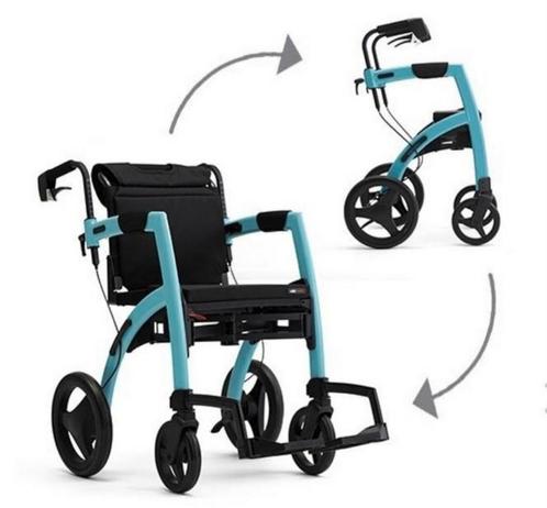Rollz motion 2 in 1 een rolator en rolstoel in top conditie, Diversen, Rollators, Zo goed als nieuw, Ophalen