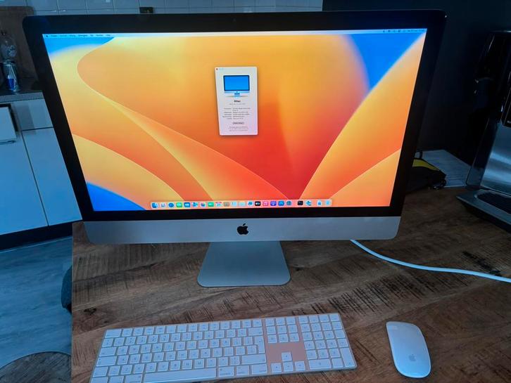 Imac 27 inch 2017 5k met ssd!, Computers en Software, Apple Desktops, Zo goed als nieuw, iMac, SSD, 3 tot 4 Ghz, Ophalen