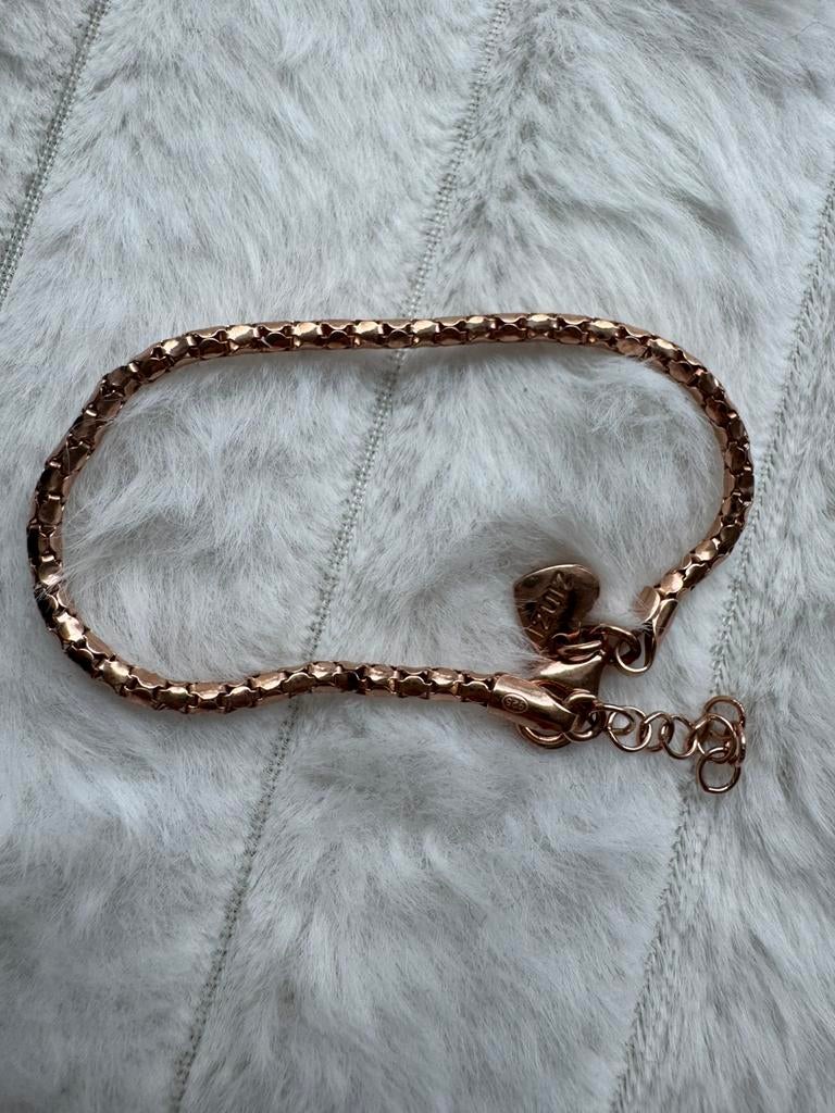 Zilver verguld armband zinzi, Ophalen of Verzenden, Zilver