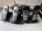 Siemens dect 4x telefoons, Telecommunicatie, Vaste telefoons | Handsets en Draadloos, Ophalen, Gebruikt, 4 handsets of meer