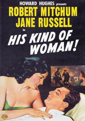 His Kind of Woman! (1951) Robert Mitchum FILM NOIR CLASSIC beschikbaar voor biedingen