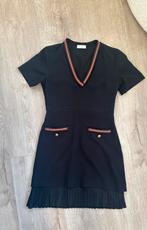 Sandro dames jurk, Maat 38/40 (M), Zwart, Ophalen of Verzenden, Zo goed als nieuw