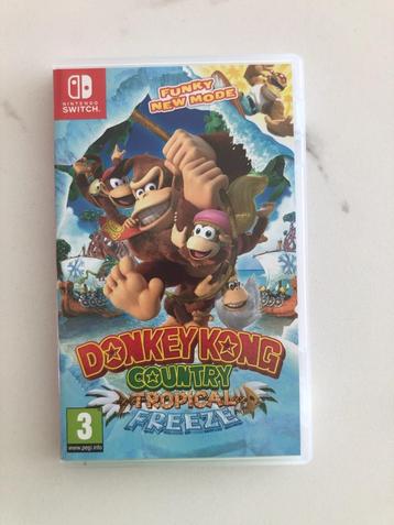 Donkey Kong Country Tropical Freeze voor Nintendo Switch beschikbaar voor biedingen