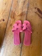 Hermès Slippers Roze - Maat 38, Ophalen of Verzenden, Zo goed als nieuw, Roze, Slippers