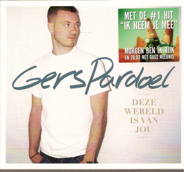 Gers Pardoel - Deze wereld is van jou, Cd's en Dvd's, Cd's | Nederlandstalig, Nieuw in verpakking, Pop, Ophalen of Verzenden