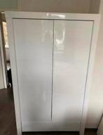 Kidsmill Alaska kledingkast hoogglans wit, Huis en Inrichting, Kasten | Kledingkasten, Hoogglans, 100 tot 150 cm, Zo goed als nieuw